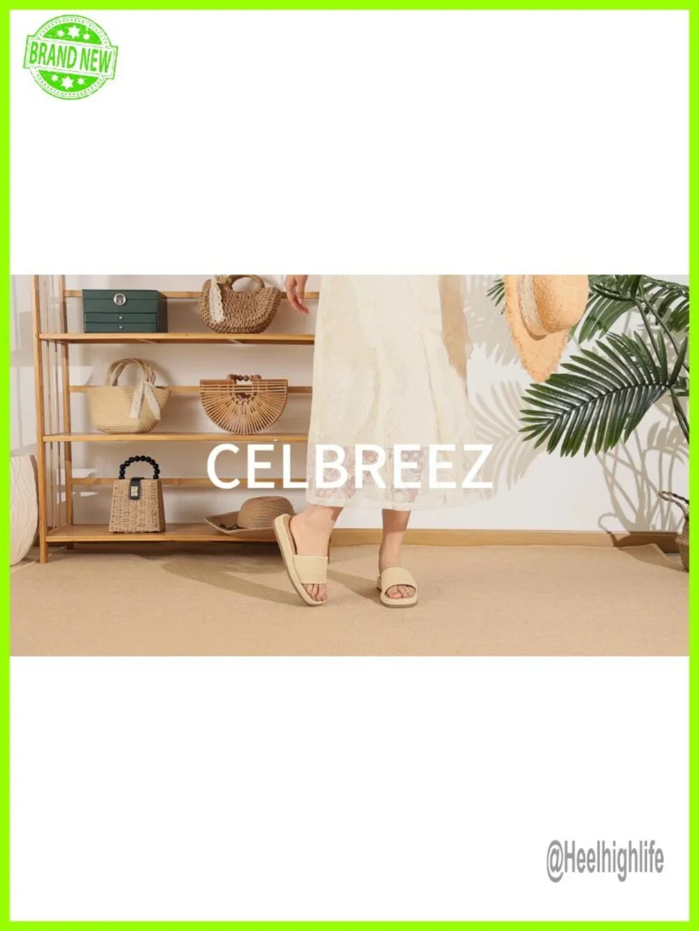 Womens Platform Espadrilles Sandals Raffia Slip On Low Wedge Summer Beach